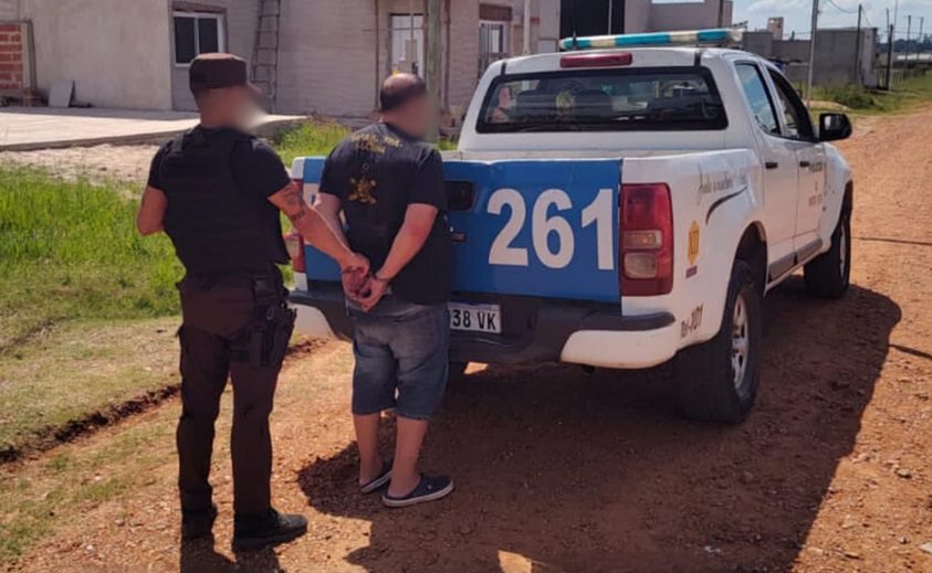 Vecina de Chajarí activó el botón antipánico y un hombre fue aprehendido