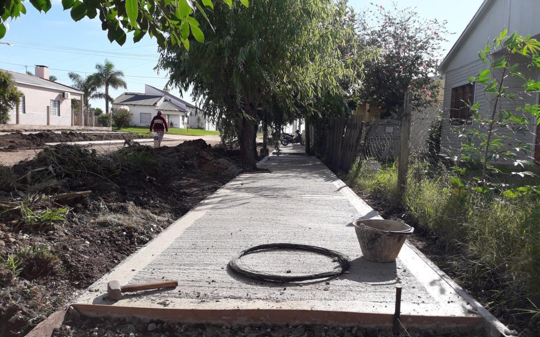 Concejales de Juntos por Villa del Rosario proponen reacondicionar y construir veredas en la localidad
