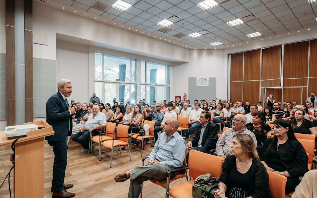 Frigerio: “Vamos a defender la caja de jubilaciones y el 82 por ciento móvil”