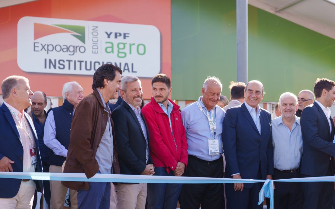 Frigerio acompañó a productores entrerrianos en la ExpoAgro y destacó el rol del campo en la Argentina