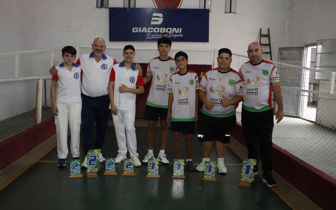 Gualeguay se consagró campeón del Torneo Provincial de Bochas Sub 15