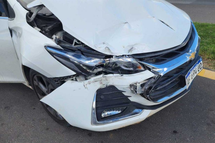 El intendente de Gualeguaychú y su jefe de gabinete chocaron contra un camión en Ruta 12