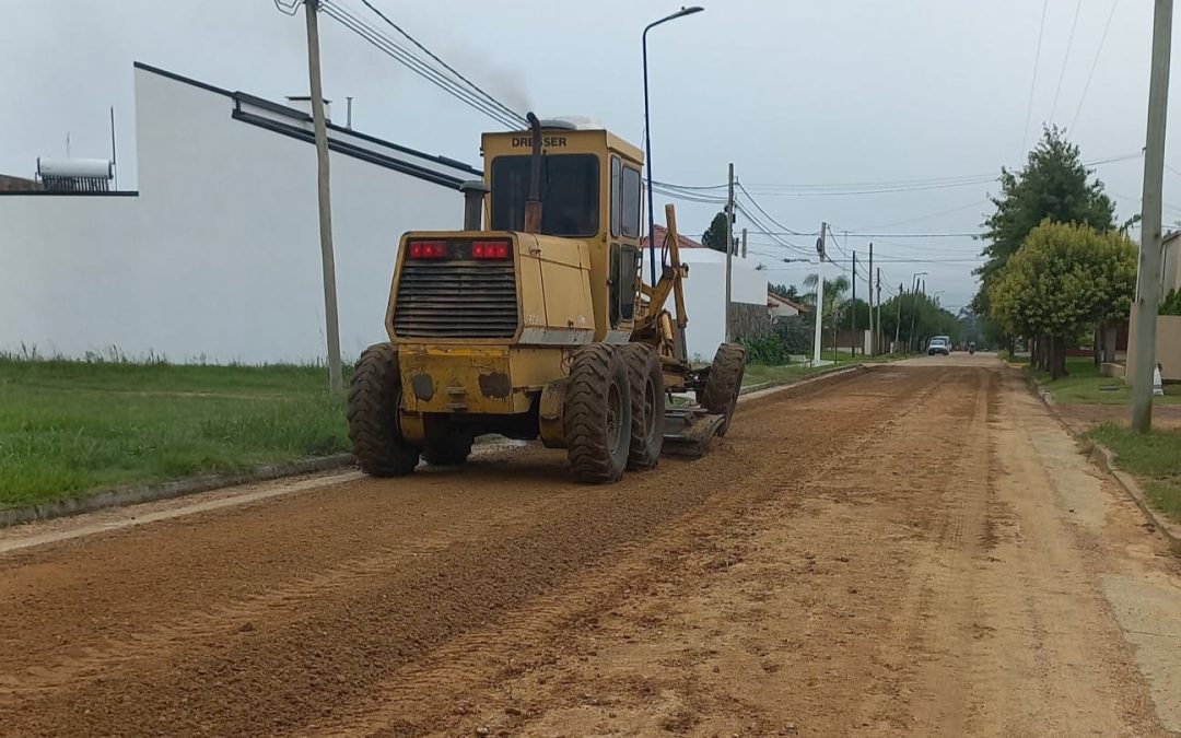 El Municipio de Villa del Rosario continúa con el mantenimiento de calles urbanas y caminos rurales