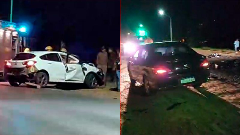 Accidente faltal en acceso a Federación: Confirman dos personas fallecidas tras violento choque frontal