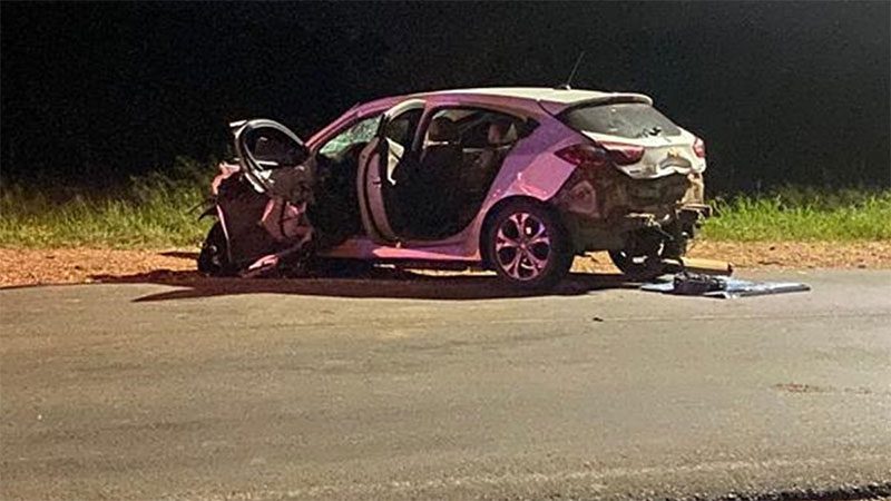 Nuevos detalles del fatal accidente en Federación: uno de los autos terminó a 30 metros del impacto