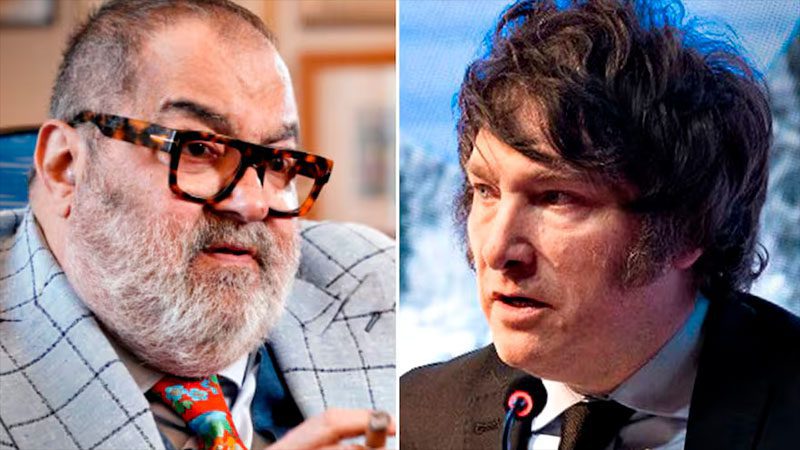 Lanata demandará a Milei por calumnias e injurias: «No recibo sobres»