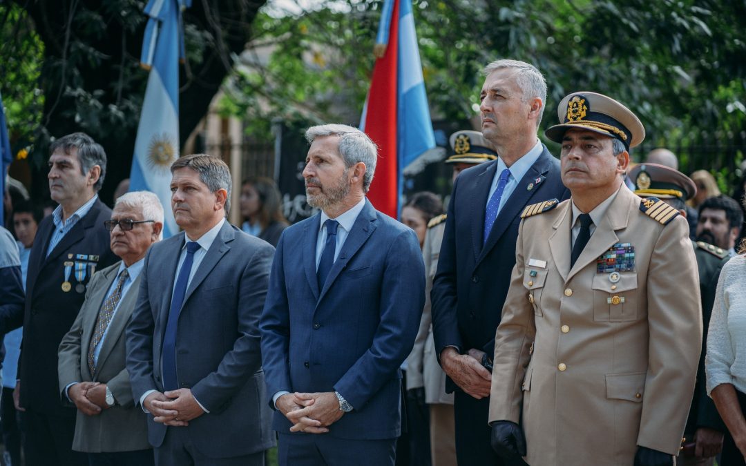 Frigerio: “El mejor homenaje es sostener el reclamo sobre nuestras islas”