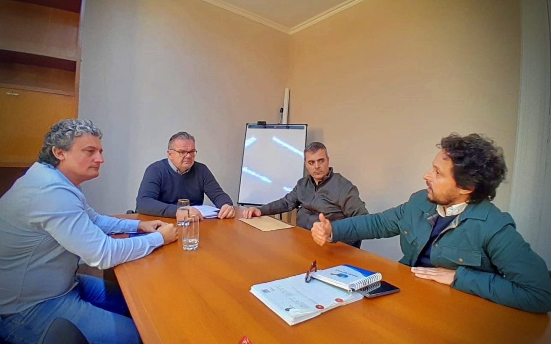 Bravo intensifica las gestiones por obras en el Parque Acuático y la Unidad Educativa de Nivel Inicial