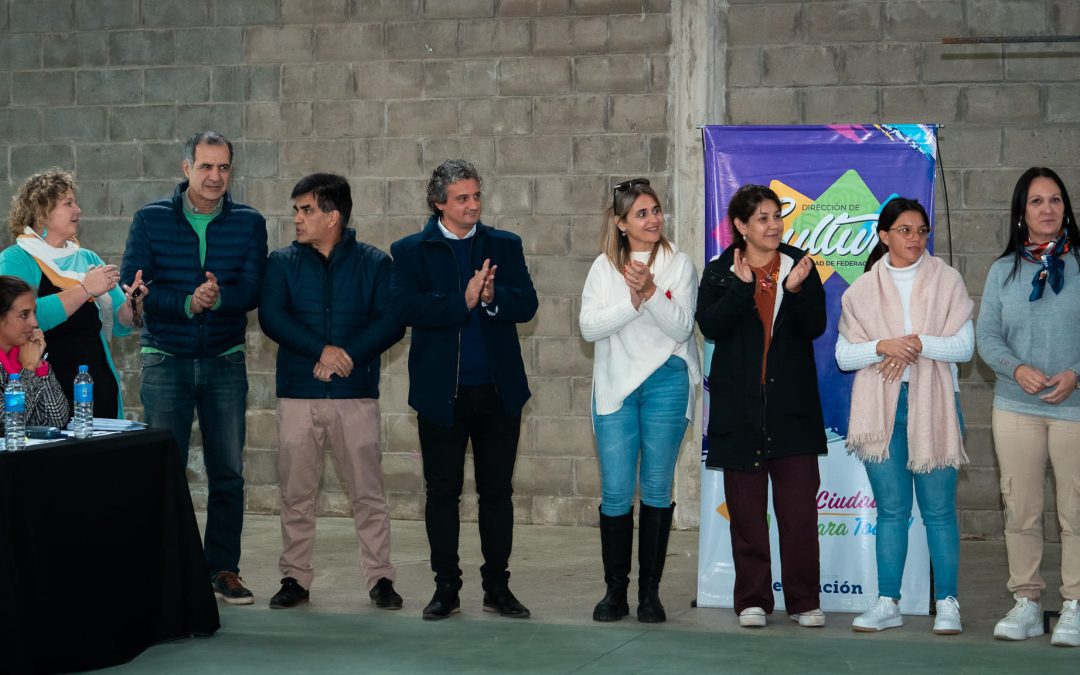 Se inauguraron los Intercolegiales Culturales en Federación