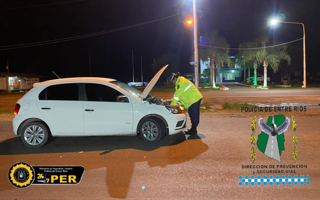 Secuestraron otro auto en el puesto caminero de Paso Cerrito