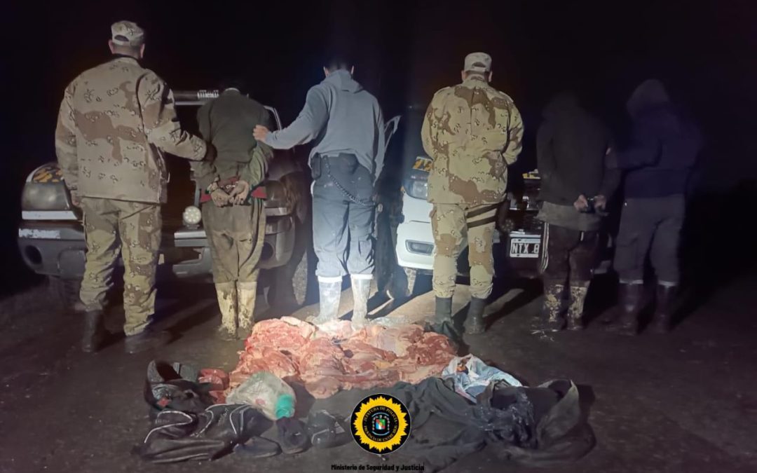 Carneadores detenidos por abigeato en localidades entrerrianas