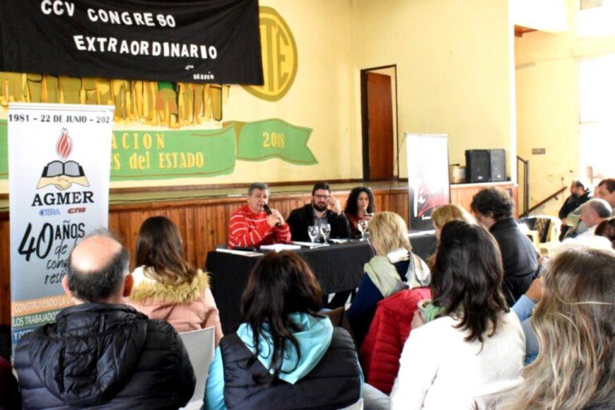 AGMER aceptó la propuesta salarial del gobierno pero la declaró “insuficiente y distorsiva”