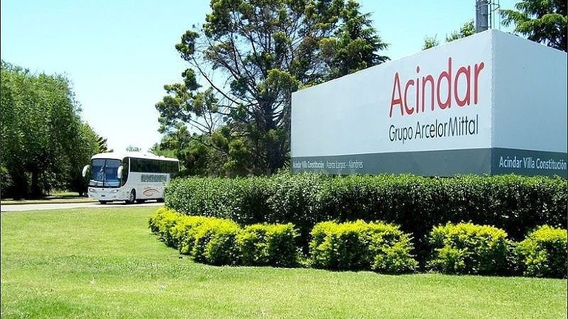 Acindar vuelve a parar su planta por la caída de las ventas