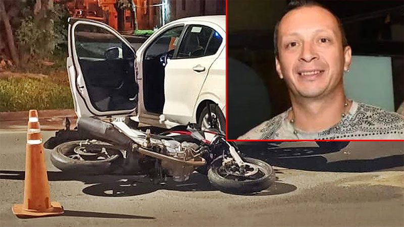 Periodista muerto en choque en Concordia: cámaras y testigo revelan cómo fue el accidente