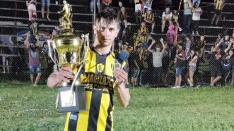 Falleció un futbolista concordiense que jugaba en Santa Ana