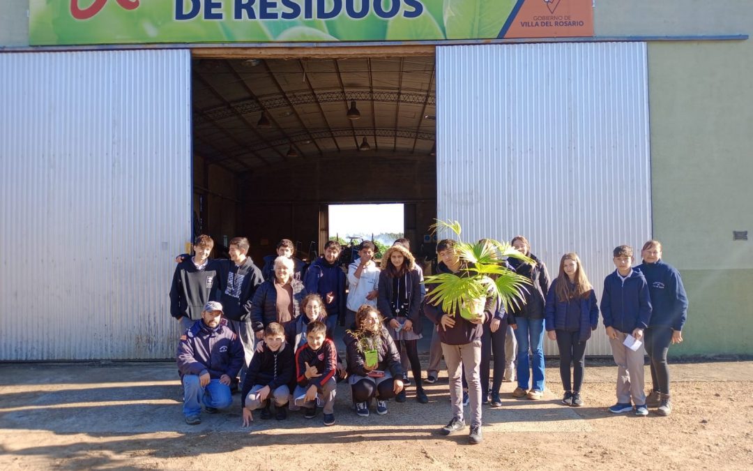 Estudiantes visitaron la Planta de Tratamiento de Residuos de Villa del Rosario