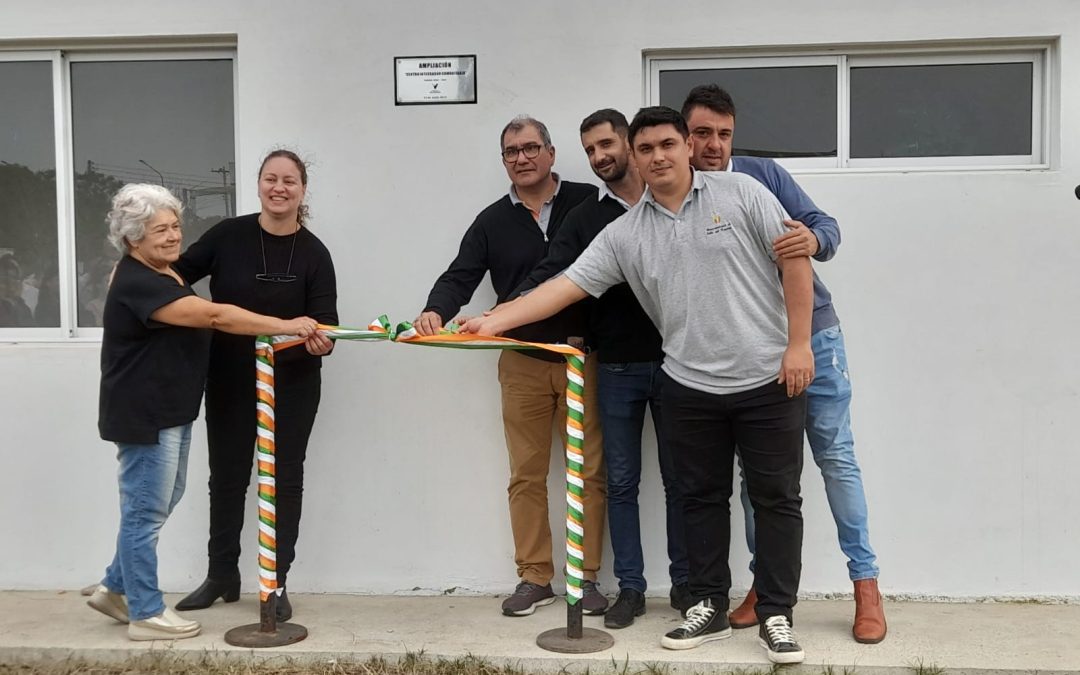 Villa del Rosario: Inauguraron las nuevas obras en el CIC e impusieron el nombre «Dr. Santos Rodríguez Cheng» al SUM