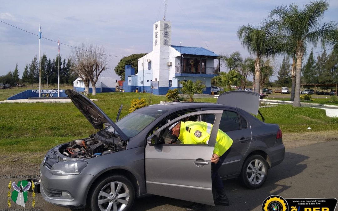 Secuestraron dos vehículos en el puesto caminero Paso Cerrito