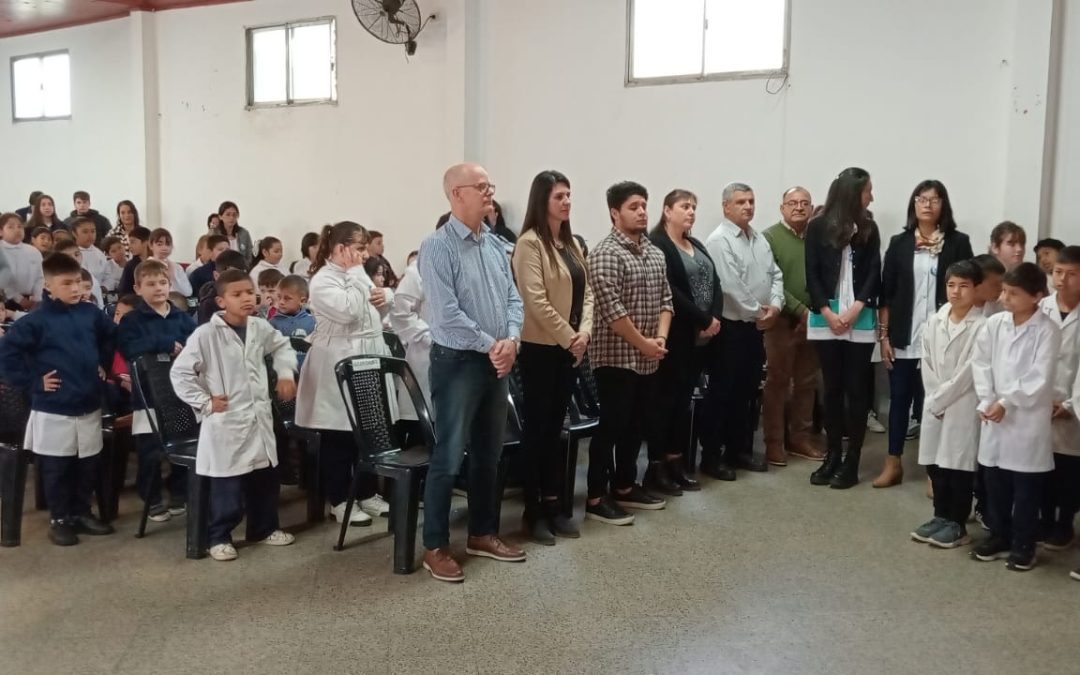 En Santa Ana, se celebró el Día de la Bandera y se homenajeó a Manuel Belgrano