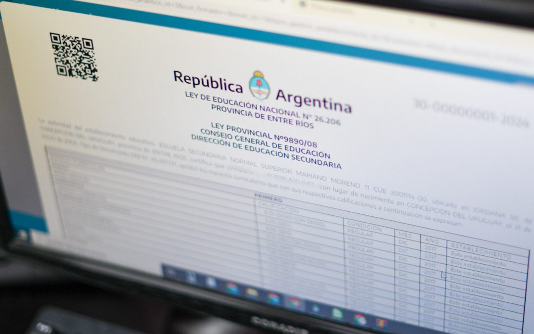 La provincia emitió más de 800 títulos digitales y marcó el fin definitivo del papel impreso