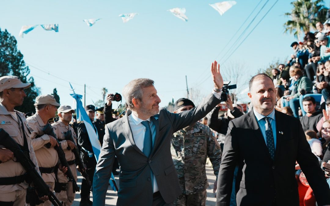 Día de la Bandera: Frigerio llamó a encontrar en el pasado glorioso el estímulo para mirar hacia adelante