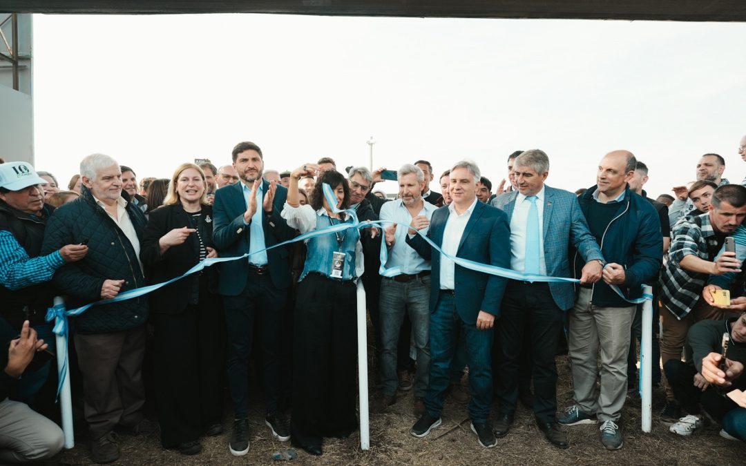 El gobernador participó en la apertura de Agroactiva junto a sus pares de la Región Centro