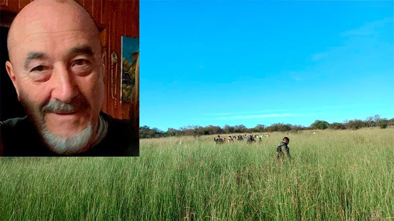 Sin rastros de Enrique Fabiani: rastrillaron otras zonas de montes y chacras