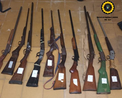 Se secuestraron casi 300 armas de fuego utilizadas en delitos rurales en el primer semestre del año en Entre Ríos
