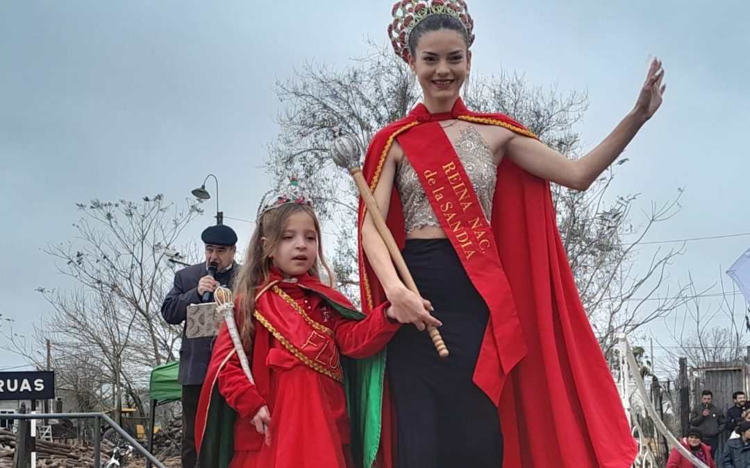Santa Ana acompañó a la localidad de Los Charrúas en su primer Encuentro de Colectividades