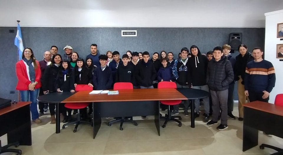 Estudiantes visitaron el Concejo Deliberante de Villa del Rosario