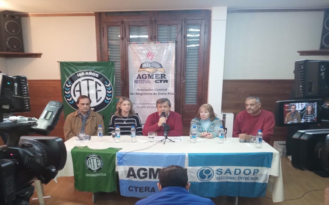 Estatales y docentes van al paro este jueves contra la reforma previsional