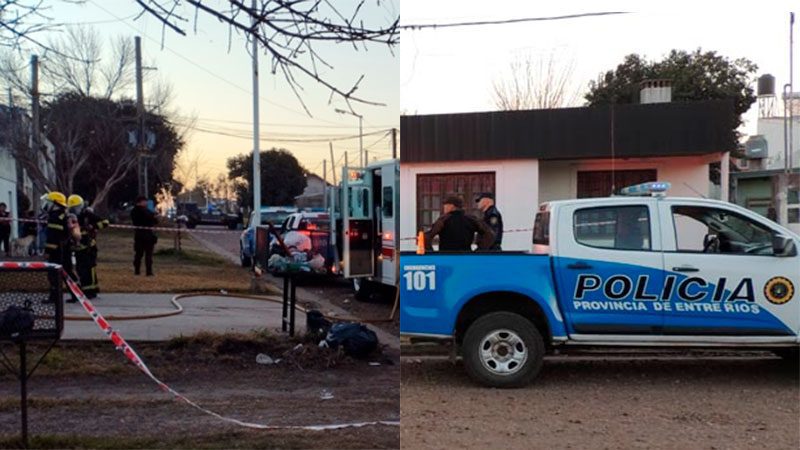 Un niño murió durante el incendio de su casa en San Salvador