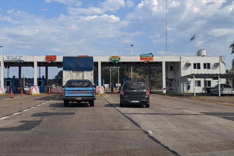 Detalle del nuevo cuadro tarifario que rige desde este viernes para los peajes en la Ruta Nacional 14