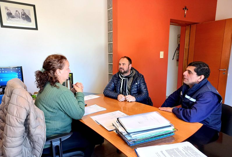 La escasez de personal en el cuartel local fue motivo de nueva reunión entre la intendente y el presidente de Bomberos Voluntarios de Villa del Rosario