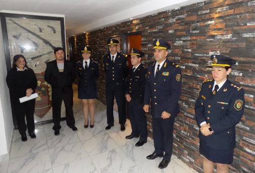 Realizaron homenaje en Federación a los policías caídos en cumplimiento del deber