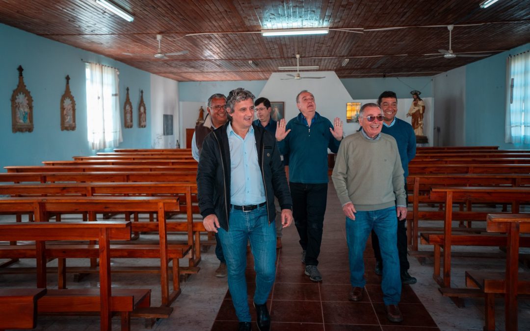 El intendente de Federación se reunió con los presidentes de CTM y CAFESG para impulsar proyectos de obras