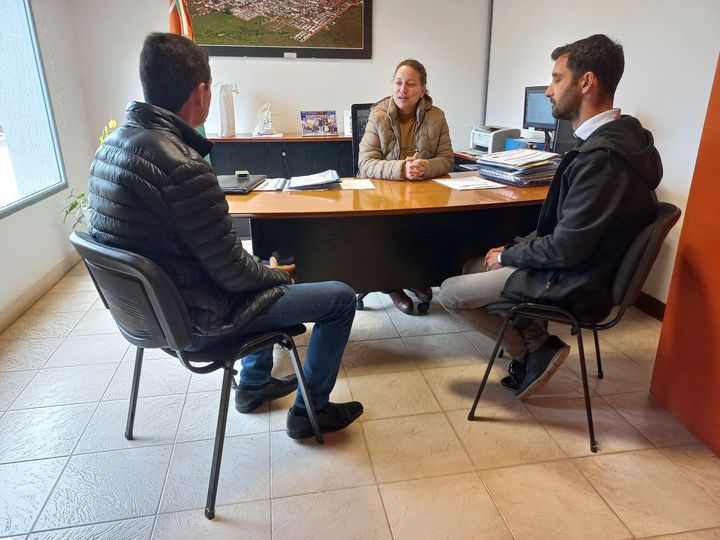 El Municipio entregó un aporte económico al Centro de Formación Profesional