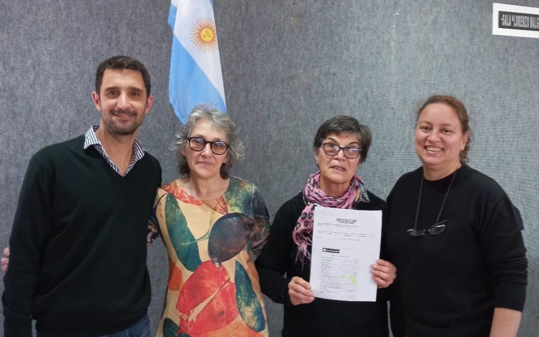 El Gobierno local entregó un aporte económico al Centro de Jubilados y Pensionados