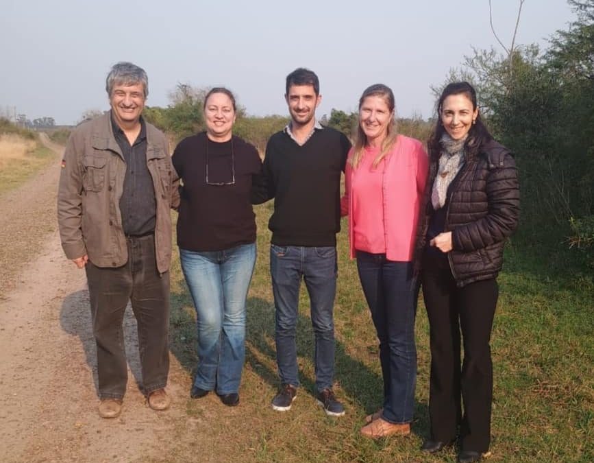 Turismo náutico: Técnicos de CAFESG visitaron el predio del «puerto» de colonia Santa Eloísa