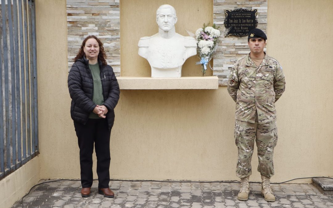 El Gobierno de Villa del Rosario rindió homenaje a San Martín
