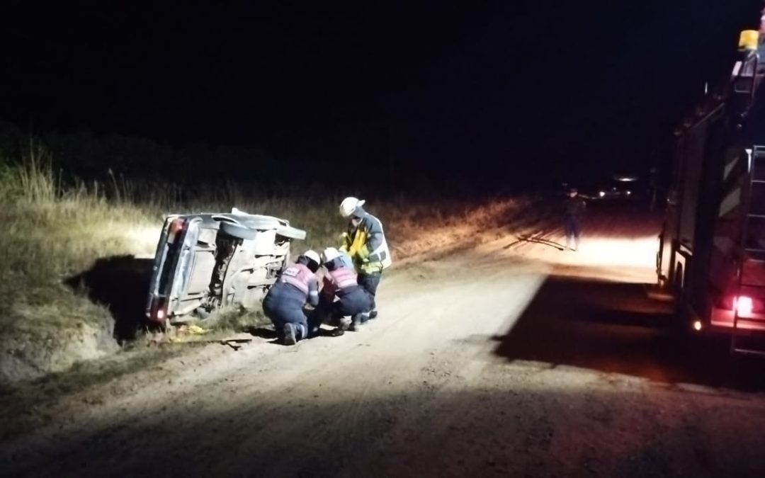 Lamentable: Una mujer de Chajarí perdió la vida tras el vuelco de un automóvil