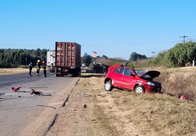 Autovía 14: Un joven de 25 años perdió la vida tras un accidente cerca de Mocoretá