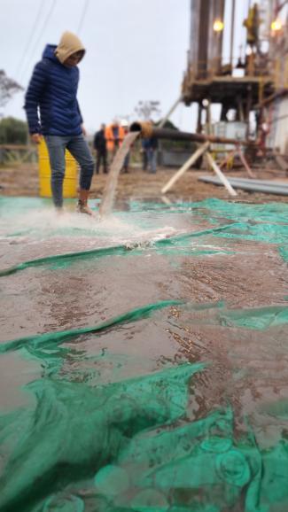 HISTÓRICO: SURGIÓ EL AGUA TERMAL EN SANTA ANA