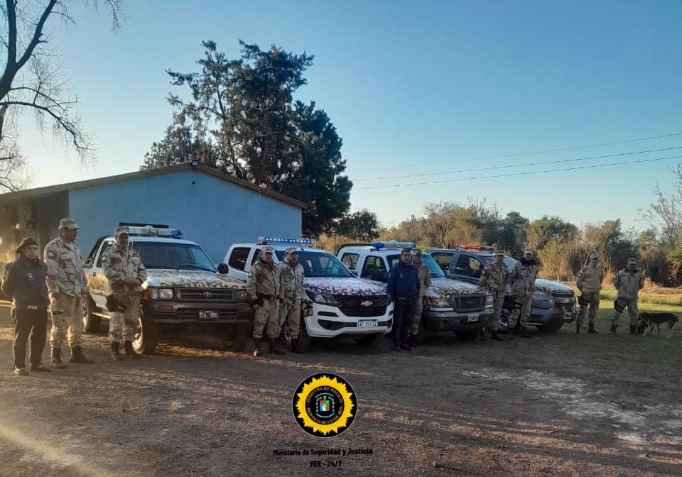 Realizaron allanamientos a una banda de cuatreros en Bovril