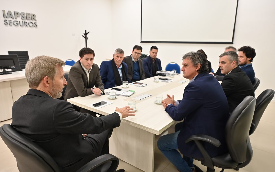 Bravo se reunió con Frigerio para reiniciar obra en el parque termal de Federación