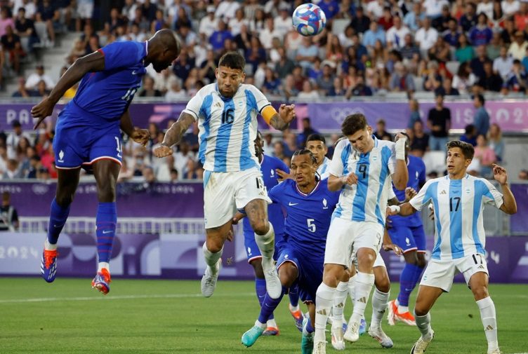 Argentina perdió 1 a 0 ante Francia en los Juegos Olímpicos