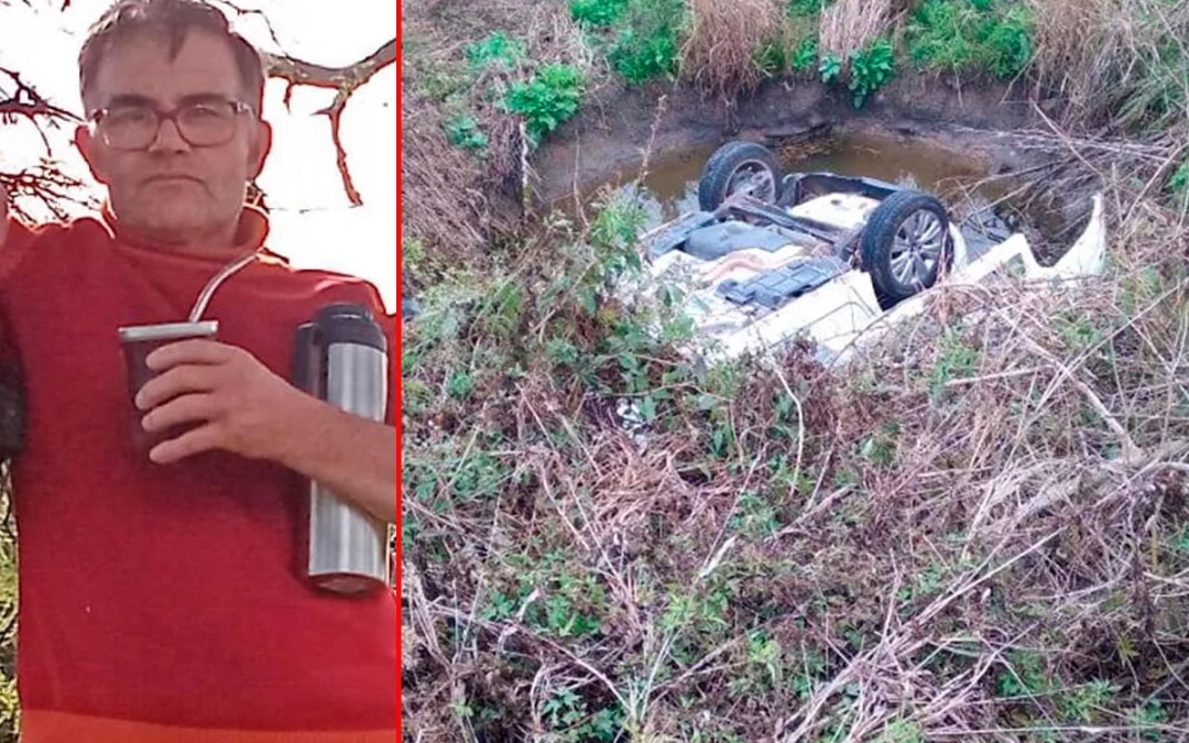 Hallaron sin vida a hombre que era buscado: tuvo un accidente en la ruta