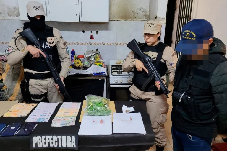 Allanamientos de Prefectura en Chajarí, Concordia y Federación: desarticularon banda narco