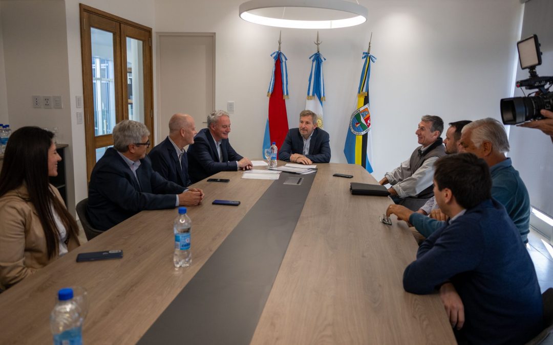 Visita de Frigerio: Proyectan nuevas inversiones energéticas en Santa Ana