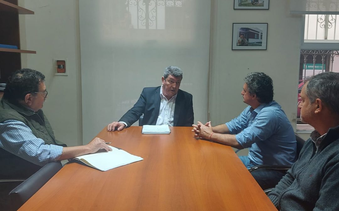 Ricardo Bravo realizó nuevas gestiones por viviendas para Federación